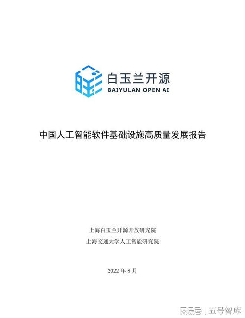 中國人工智能軟件基礎(chǔ)設(shè)施高質(zhì)量發(fā)展報告